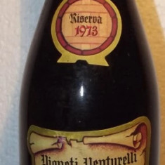 VIN RISERVA RIVIERA DEL GARDA, VENTURELLI, DOC, recoltare 1973 cl 72 gr 12,5