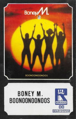 Casetă audio Boney M. &amp;ndash; Boonoonoonoos, originală foto