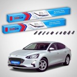 Cumpara ieftin Ștergătoare Ford Focus IV Liftback 2018-2024 | Set Față Flat Premium &ndash; TeamCar&reg;