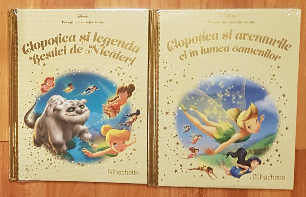 Set 2 carti Clopotica Disney Povesti de aur | Okazii.ro