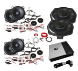 Pachet audio BMW E/F/G cu DSP, 4 difuzoare si 2 subwoofere plug and play