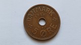 Danemarca-5 Ore 1929, Europa
