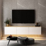 Cumpara ieftin Comoda TV Neon - Alb v2