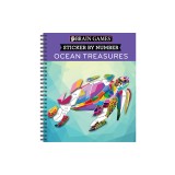 Brain Games - Sticker by Number: Ocean Treasures (Geometric Stickers)