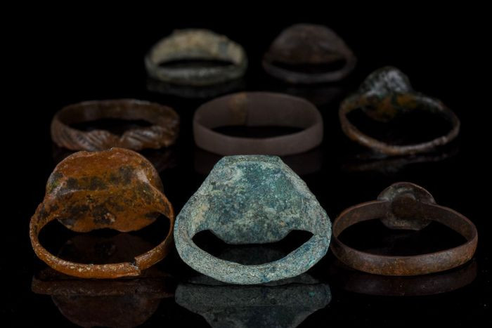 Colectie de 10 inele - Roma Antica - Evul Mediu | Okazii.ro