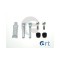 Set reparatie etrier frana Honda; Mazda, Spate, sistem franare LUCAS/NIS, ERT