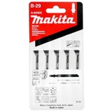 Makita B-29 - Set panze fierastrau pendular tija cu un prag de prindere (T) 42 mm lemn taiere curba fina 5 bucati