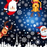 Set de 240 stickere pentru fereastra Hianjoo, PVC, multicolor