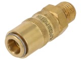 Conector rapid alamă 18mm 10bar FPM
