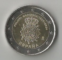 Spania, 2 euro comemorativ (1), 2024, UNC foto