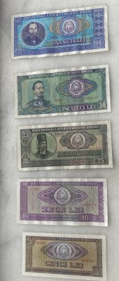 Lot bancnote 1966 foto