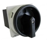Intrerupator incastrabil 25A 3 poli 7.5kW placa frontala gri 66x66mm, Omu System