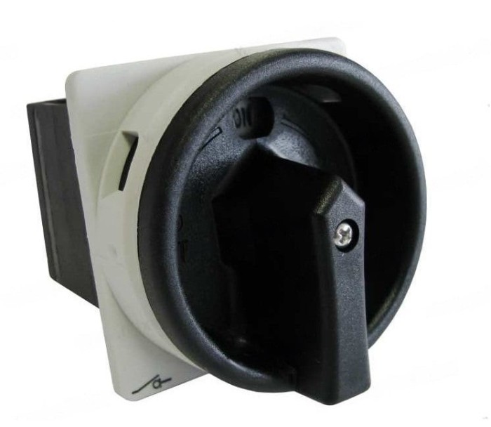 Intrerupator incastrabil 20A 3 poli 4kW placa frontala 66x66mm