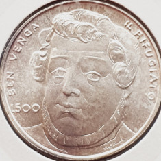 690 San Marino 500 lire 1982 Garibaldi km 139 argint