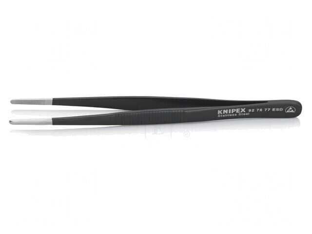 Pensetă Rotunjită ESD 145mm