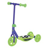 Trotineta cu 3 roti,verde-albastru,baieti,25kg,3-4 ani