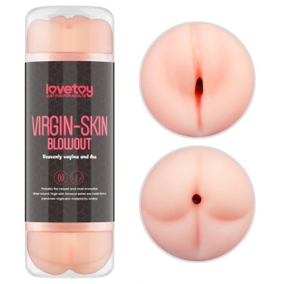 Masturbator Virgin-skin Blowout Double Side Stroker Vagina and Ass foto