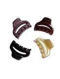 Set 4 clesti de par cu arc &ndash; 4 cm, Total Pro Beauty