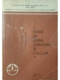 Eugen Somesan - Studii de limba, literatura si folclor, vol. II (Editia: 1971)