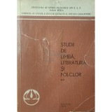 Eugen Somesan - Studii de limba, literatura si folclor, vol. II (Editia: 1971)