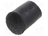 Tub termocontractant, {{Diametru inainte de contractare}}, {{Lungime}}, neagra, TE Connectivity - 222K163-25/225-0 foto