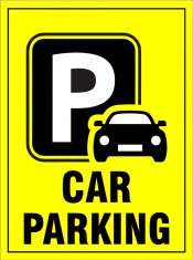 Car parking Sign foto
