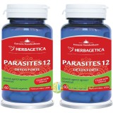 Pachet Parasites 12 Detox Forte 60cps+30cps