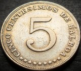 Cumpara ieftin Moneda exotica 5 CENTESIMOS - PANAMA, anul 1982 *cod 4396, America de Nord