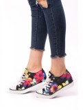 CH2606-100 Tenisi casual cu imprimeu floral