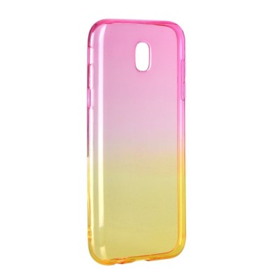 Husa SAMSUNG Galaxy J3 2017 - Ombre (Roz-Auriu) foto