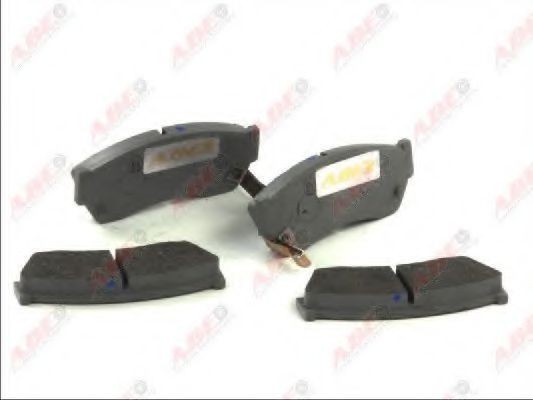 Set placute frana,frana disc SUZUKI ALTO (HA24) (2004 - 2009) ABE C18005ABE