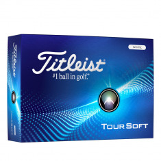Set 12 mingi golf TITLEIST Tour soft Alb