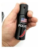 Cumpara ieftin Spray Paralizant Autoaparare Police, Ardei Iute, 60ml, Iritant Lacrimogen, Distanta 1.5m, Protectie Personală Eficientă