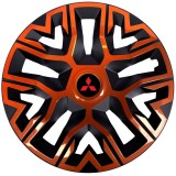 Set 4 Capace Roti 14 inchi (R14) Best Cupru-Negru, Compatibile Cu Mitsubishi