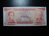 VENEZUELA 5 BOLIVARI 1974 UNC