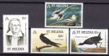 St. HELENA fauna pasari Audubon MI 428-431 MNH, Nestampilat