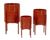 Mauro Ferretti Suport Vaza Archy Tris cm &Oslash; 36X56,5-30X48,5-24X37,5 | Aosom Romania
