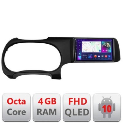 Navigatie HHyundai I10 2020 B-I10 Android Ecran QLED octa core 4+64 carplay android auto KIT-I10+EDT-E309V3 CarStore Technology foto