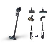 Aspirator vertical Samsung Jet 85 Complete Extra VS20C8524TB/WA, 580 W, Putere aspirare 280 W, Aspirare Jet Cyclone, Recipient 0.8 l, Negru/Albastru