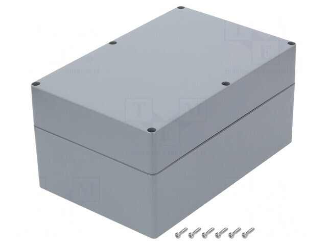 Carcasă universală ABS gri &icirc;nchis 160x240x120mm