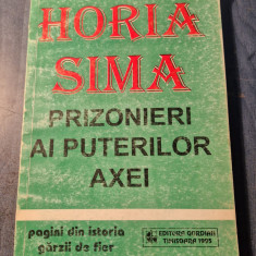 Prizonieri ai puterilor axei Horia Sima