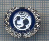 AX 565 INSIGNA UNICEF-FONDUL INTERNATIONAL DE URGENTE ALE COPIILOR AL NATIUNILOR