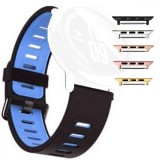 Curea din silicon compatibila cu Apple Watch 10, 46mm, Black Yale