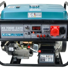 Generator De Curent 5.5 Kw Benzina Pro - Konner & Sohnen - Ks-7000e-3-ats