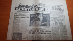 gazeta sporturilor 29 ianuarie 1990-handbal feminin chimistul ramnicu valcea foto