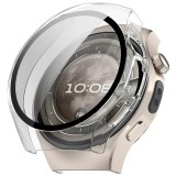 Husa + folie Huawei Watch 5 42mm Asteroid GSM Defense, transparenta (Pachet 360&deg;)
