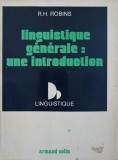 LINGUISTIQUE GENERALE: UNE INTRODUCTION-R.H. ROBINS