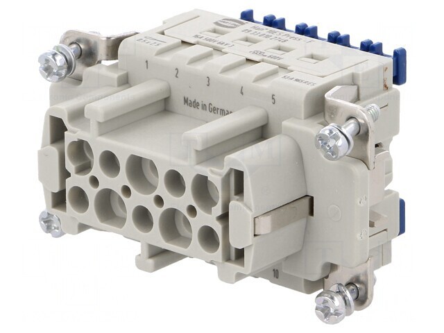 Conector HDC inserturi contact mamă Han ES Press PIN 10