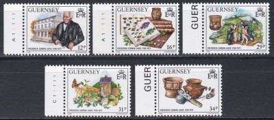 Guernsey 1988 - A 200-a aniversare a nașterii lui Frederick Corbin Lukis, MNH foto