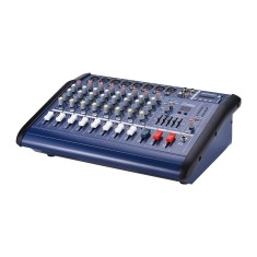 Mixer audio profesional amplificat 150W+150W cu Bluetooth, RLAKY PMX802D-USB